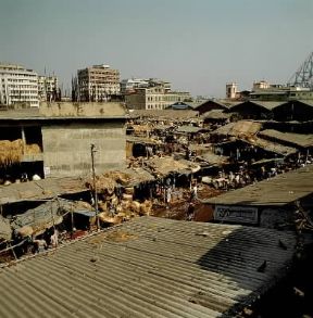 CittÃ . Particolare di Calcutta (India); la cittÃ  fu fondata nel 1690 come fattoria.De Agostini Picture Library/P. Jaccod